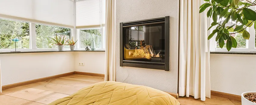 Residential Fireplace Ceramic Glass Installation in Salmon Creek, WA