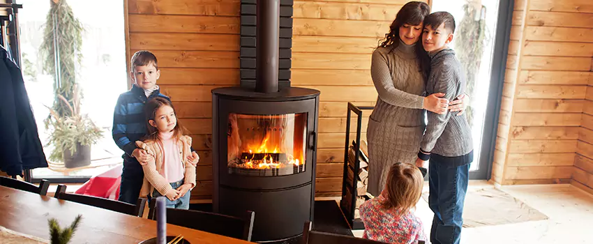 Morso Cast Iron Fireplace Insert Installation in Salmon Creek, Washington