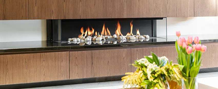 Double-height Fireplace Design Refurbishment in Salmon Creek, Washington