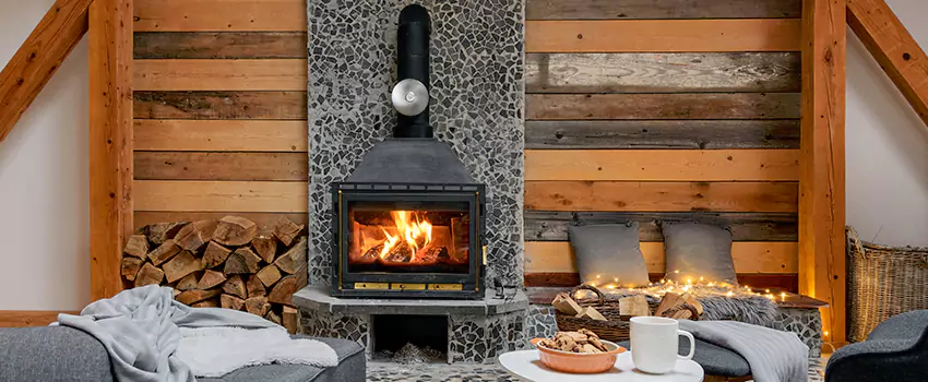 Thelin Hearth Products Direct Vent Gas Stove Fireplace Inspection in Salmon Creek, Washington